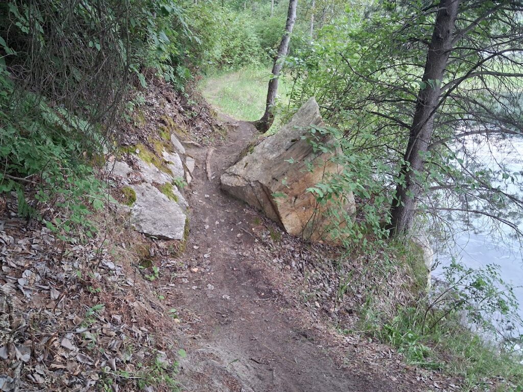 narrow single track